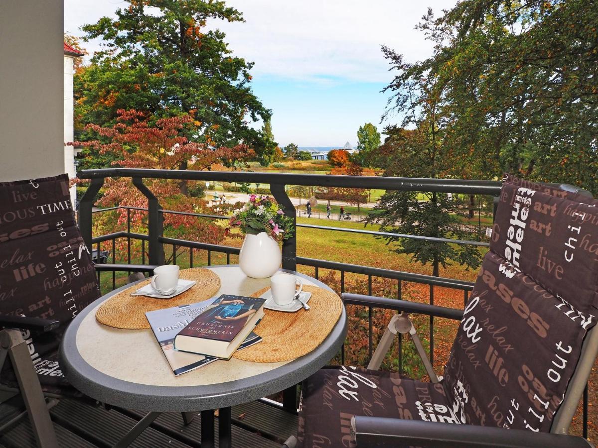 Kaiservillen Heringsdorf - Ferienwohnung Mit 1 Schlafzimmer Und Balkon Dr4 Extérieur photo