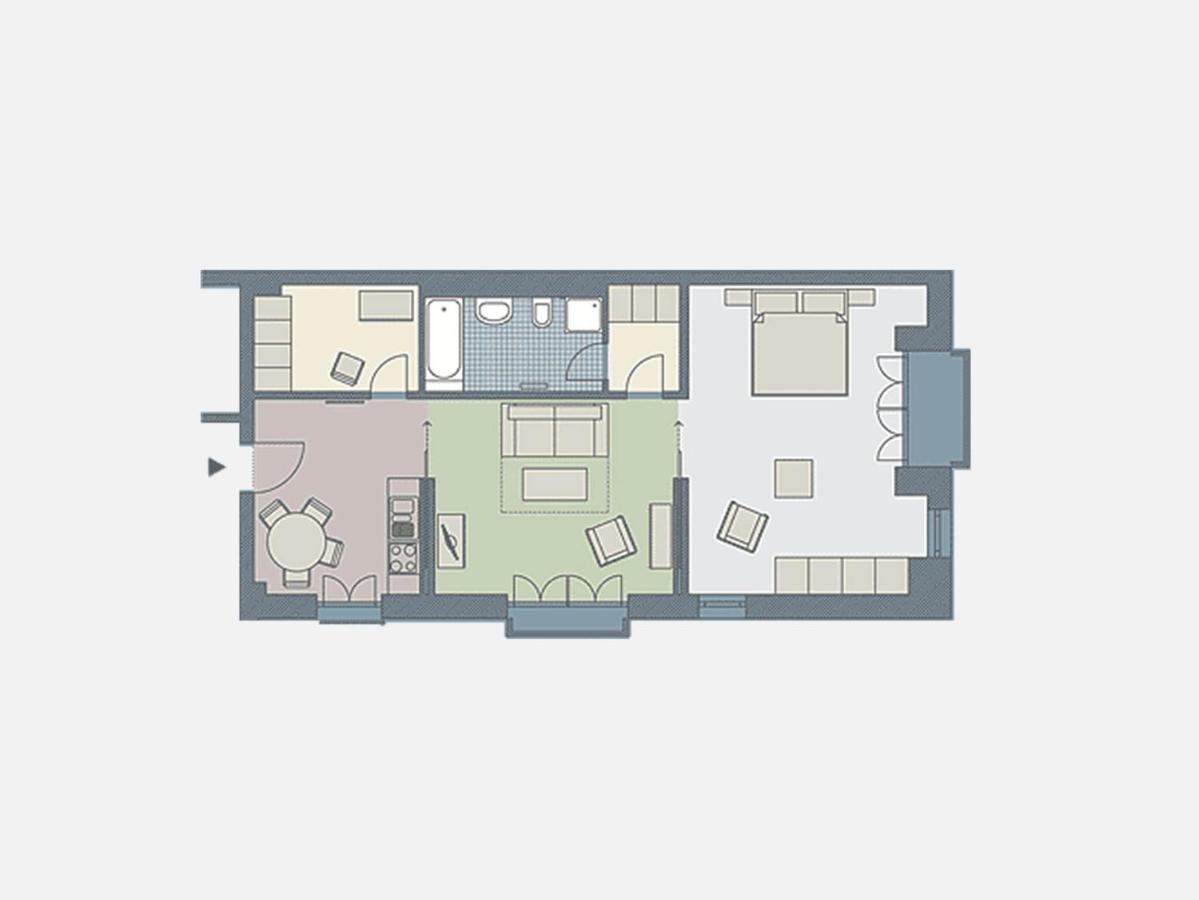 Kaiservillen Heringsdorf - Ferienwohnung Mit 1 Schlafzimmer Und Balkon Dr4 Extérieur photo
